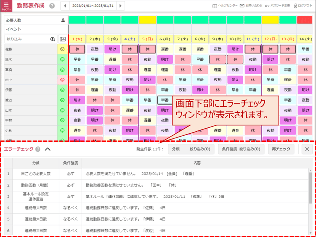 勤務表作成手順の概要(タブレット用)02-04-01-01-2