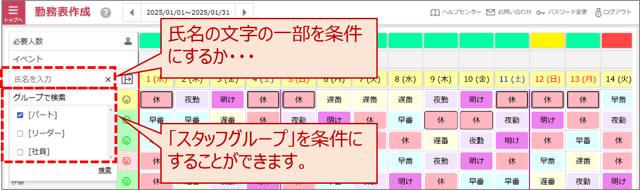 勤務表作成手順の概要(タブレット用)02-06-02