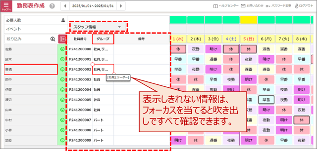 勤務表作成手順の概要(タブレット用)02-07-02