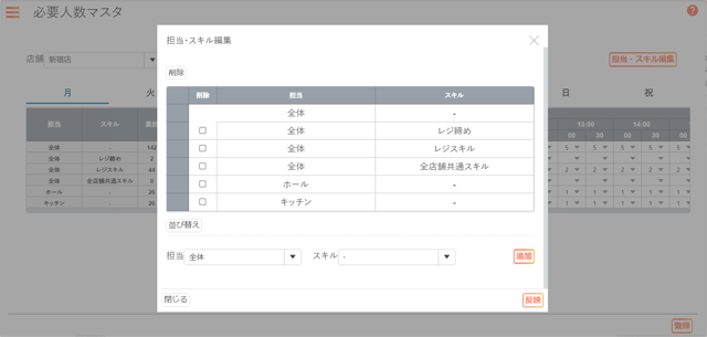 基本情報の作成手順_05_必要人数_2_担当・スキル編集