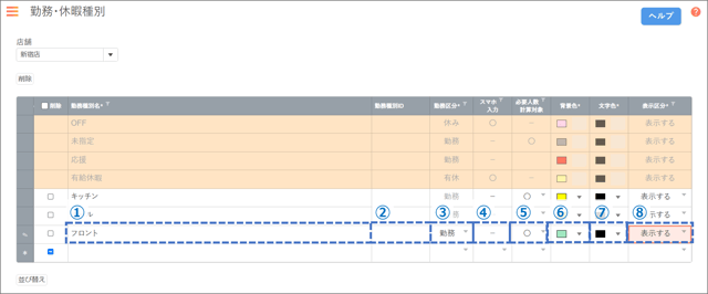 勤務・休暇種別01-02-02