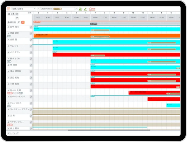 Time機能のインターフェース